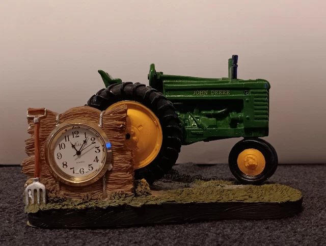 John Deere Tractor Quartz Clock