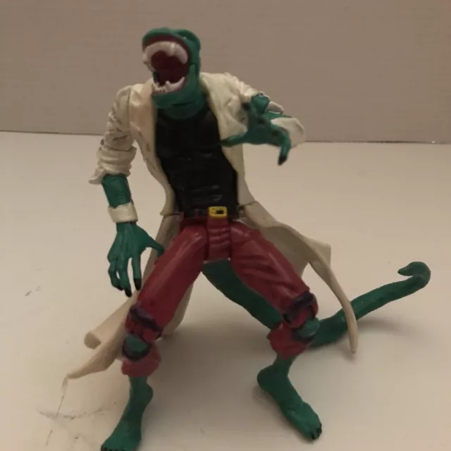 LIZARD Dr. Curtis Connors Vintage Marvel 1997 Spiderman 6" Action Figure Toy Biz