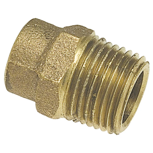 NIBCO 704R-LF 3/4X11/4 Reducing Adapter,LL Cast BRZ,3/4",CxMNPT