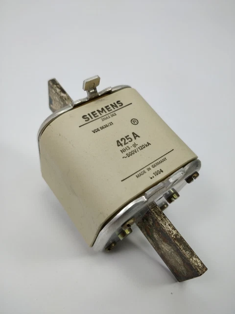 SIEMENS 3NA3362 Fusible NH3 425A~ 500V/120kA