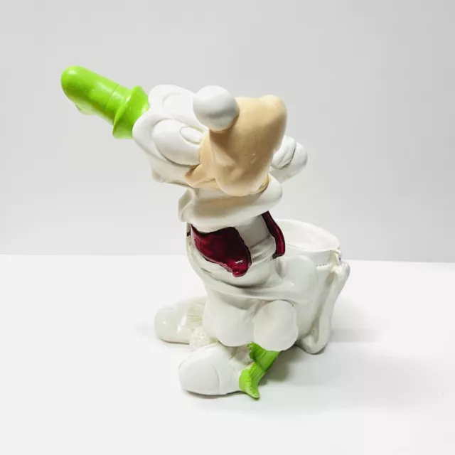 Vintage 1997 DISNEY GOOFY Golfer Golfing  11” Outdoor Garden Statue Planter 833