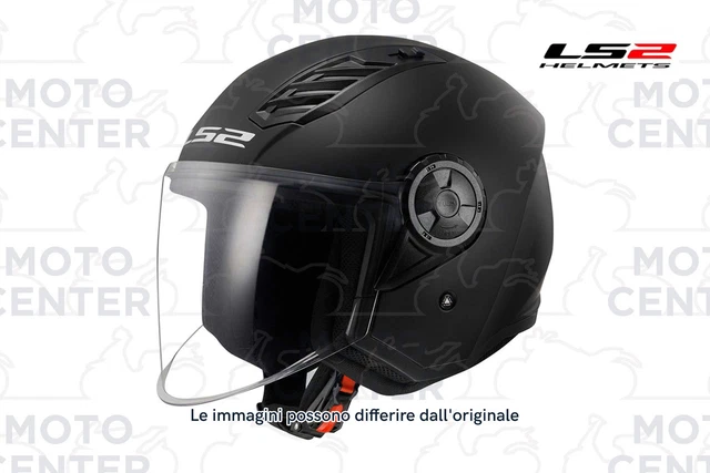 Casco LS2 Airflow Nero - Taglia L, Con Schermo Antigraffio E Ventilazione - Foto 9