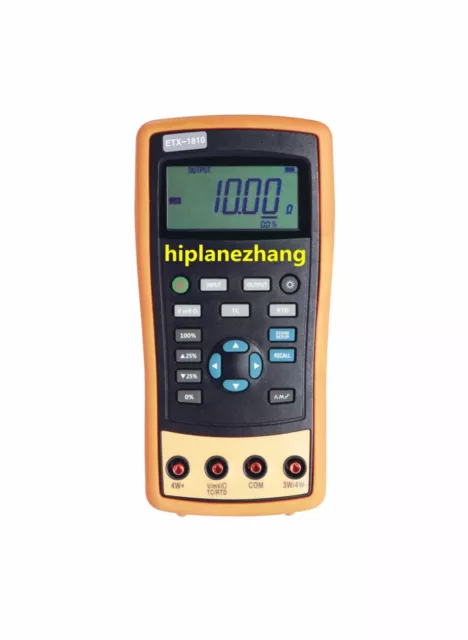 Hi-accuracy 0.02% Thermocouple RTD Temperature Calibrator 8TC 4RTD Source 2010