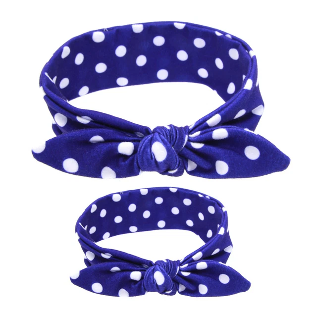 2 pz/set fascia neonato ampia applicazione squisiti punti rossi bianchi neonato