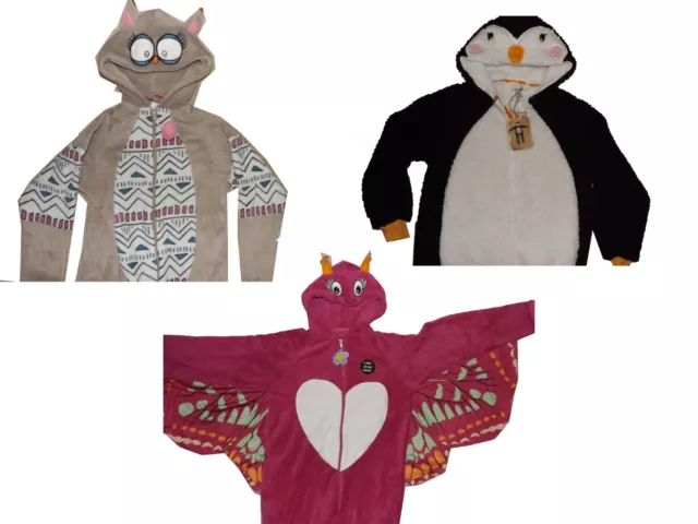 Primark all in one women's sleep suit owl, butterfly or penguin BNWT all sizes