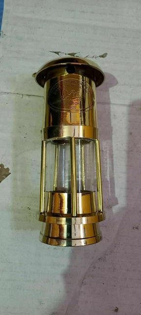 kleine Beutifull Lampe Messing Miner Lampe Nautische Schiffslaterne Öllampe 6"