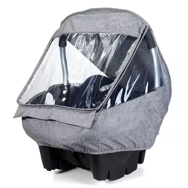 Universal Baby Autositz Regenbezug, Säugling Autositz Wetterschild mit Netzklappe