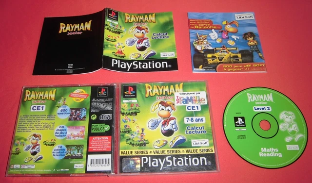 Jeu PS1 Rayman Junior CE1 - Version PAL Française - Bon état