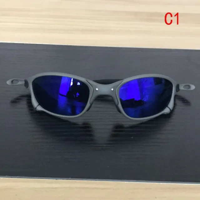 X Metal Juliet Cyclops Sunglasses UV 400 Ruby Polarized Glass Titanium Goggles