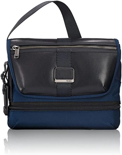 NEW TUMI Alpha Bravo Travis Navy Crossbody Bag MSRP $250