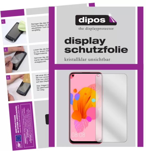 5x Schutzfolie für Huawei P20 lite (2019) Display Folie klar Displayschutzfolie