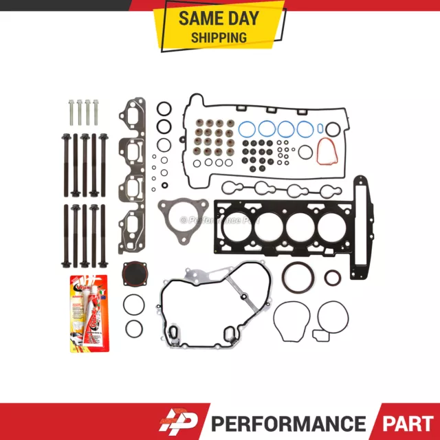 Full Gasket Set Head Bolts for 07-08 Chevrolet Cobalt HHR Pontiac Saturn 2.2