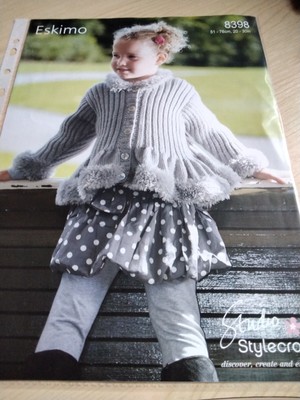 STYLECRAFT 8398 KNITTING Pattern 