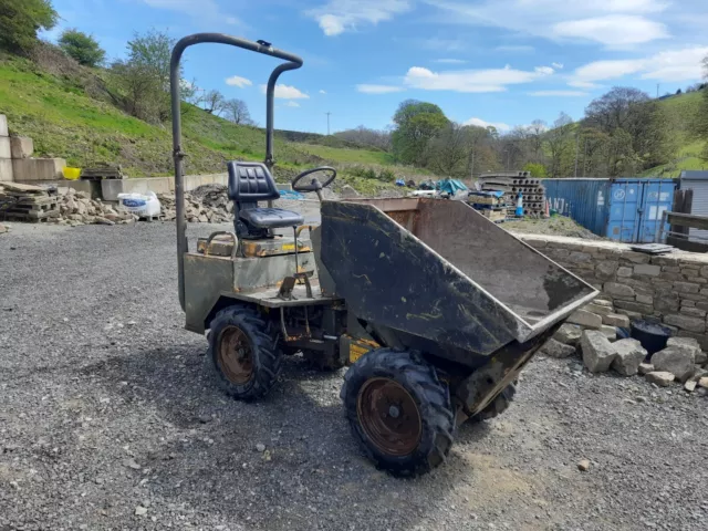 Barford Hdx1000 1 Ton Hi Tip Dumper Skip Loader No Vat