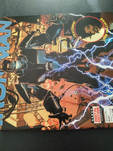 Invincible Iron Man #9 2nd Print Variant 1st appearance Riri Williams Ironheart 3