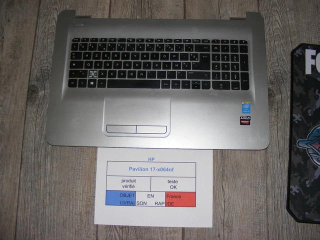 CLAVIER AZERTY NEUF HP EliteBook x360 1030 G2 G3 Rétro-éclairé Sans