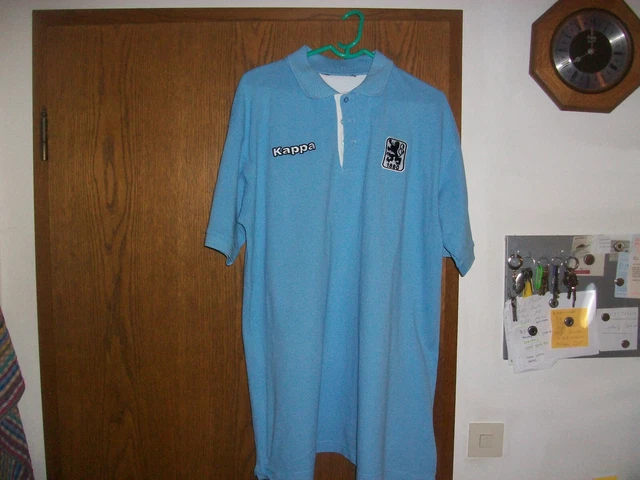 1860 München Polo Shirt blau kappa XXl sehr guter Zustand