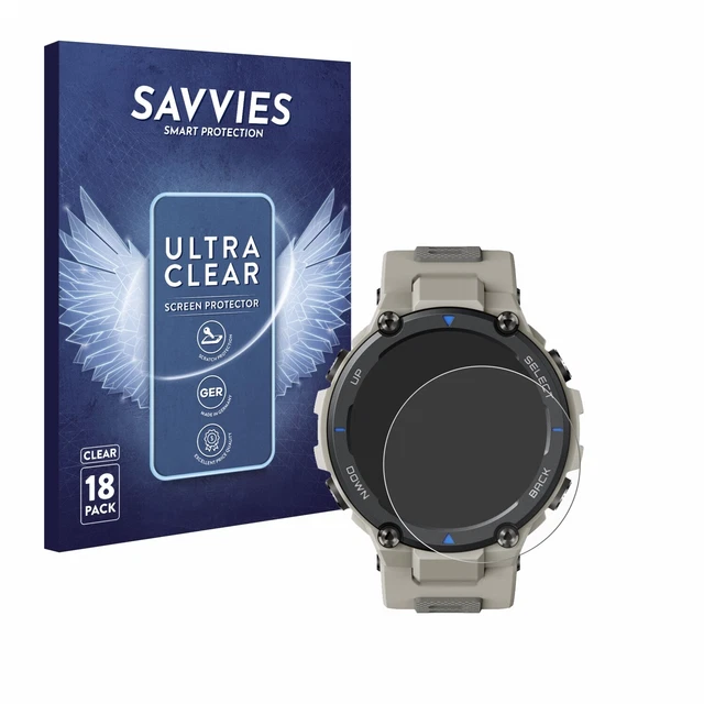 brotect Protection Ecran pour Huami Amazfit T-Rex (2 Pièces) - Film Protection Ultra Clair
