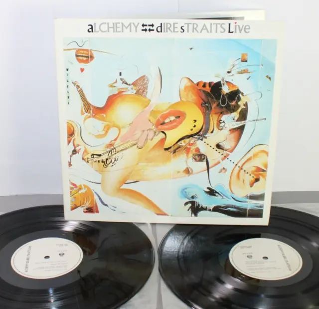 Dire Straits - Alchemy Live - Double Vinyl LP Album (Original 1984 Canada Press)