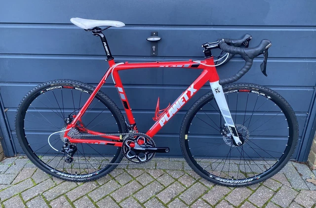 PLANET X XLA Cx Cyclocross Road Bike 56Cm Frame 22 Speed 700C Disc