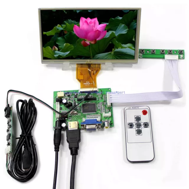 7 inch LCD Display + Touch Screen 1024*600 for Raspberry Pi 4 B All Platform/ PC