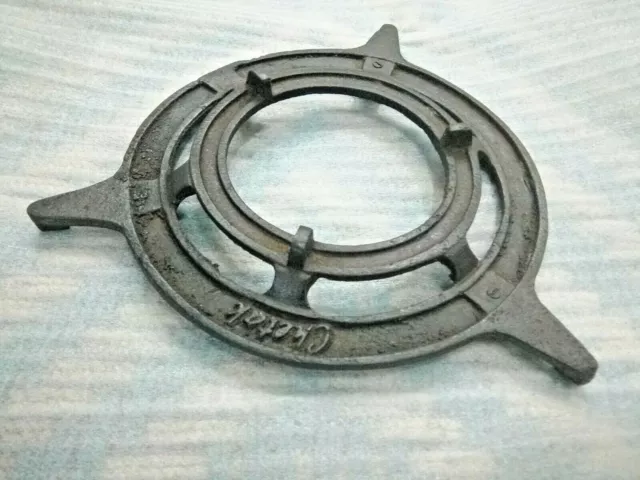 old Vintage Chetak Brand Cast Iron Burner Stove Top / Parts