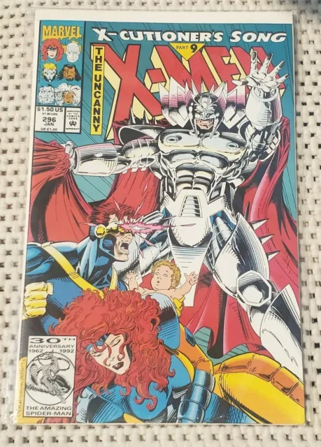 Marvel Uncanny X-Men #296 (January 1993 Marvel Comics HIGH GRADE