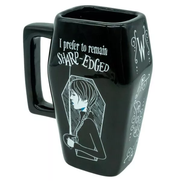 Wednesday 3D Coffin Taza Producto Oficial