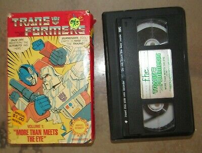 THE TRANSFORMERS VOLUME 6: “Roll For It” (VHS, 1985, FHE Box) £7.06 ...