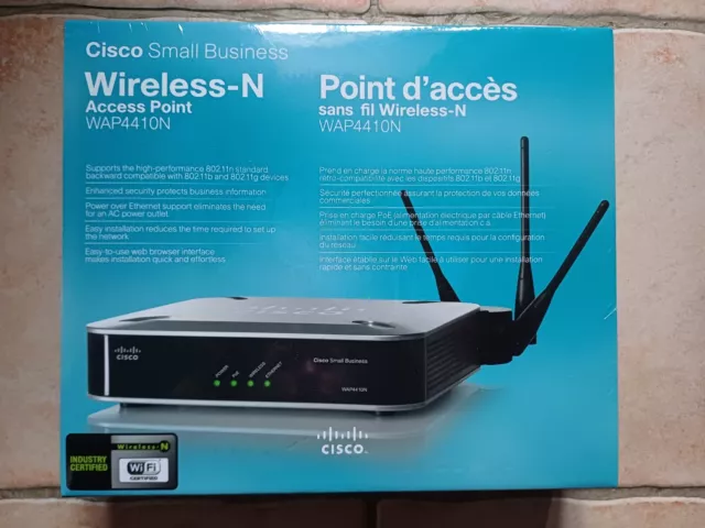 Cisco Small Business WAP4410N - Point d'Accès/Borne/Extender WiFi Sans Fil