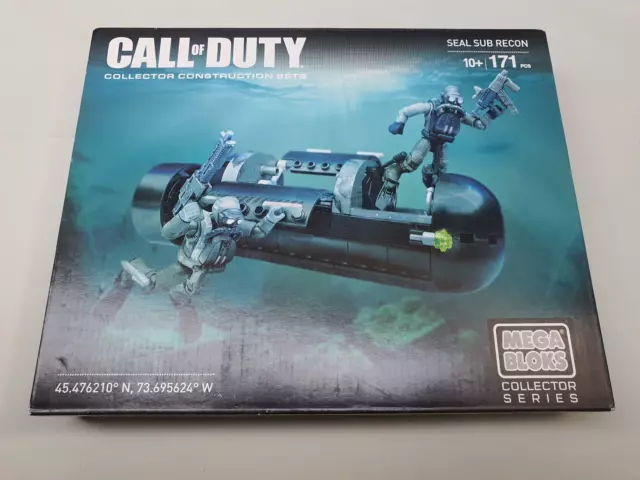 Call of Duty Seal Sub Recon Mega Bloks {CNG80} *A344* -  sealed New!!