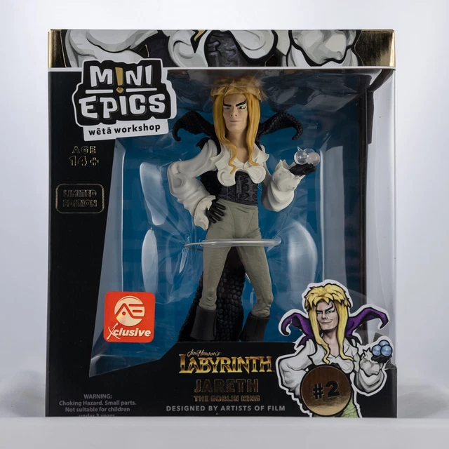 WETA MINI Epics Labyrinth Jareth the Goblin King 7" Vinyl