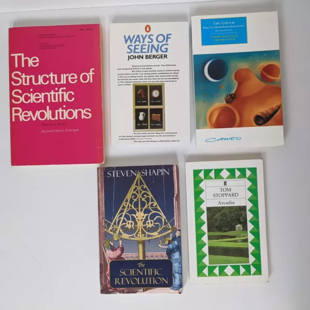 Science and Technology in Society Book Bundle Lot of 5