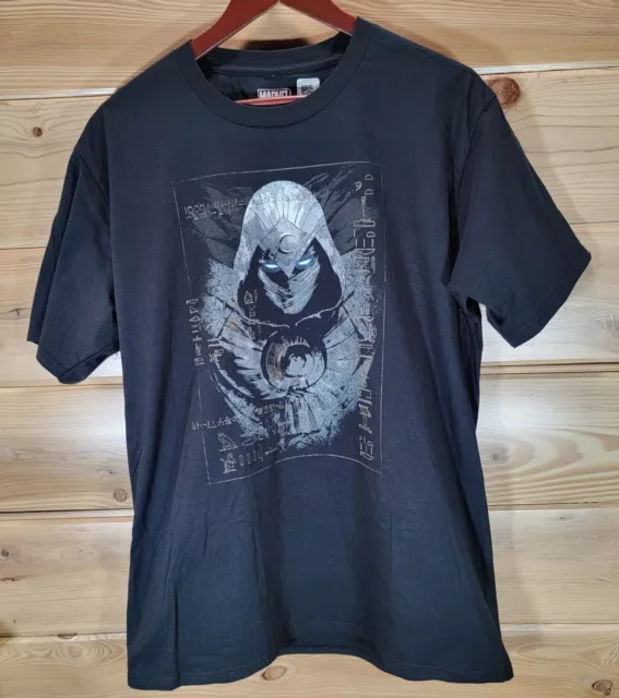 Marvel Moon Knight T Shirt NEW Black Size Large READ