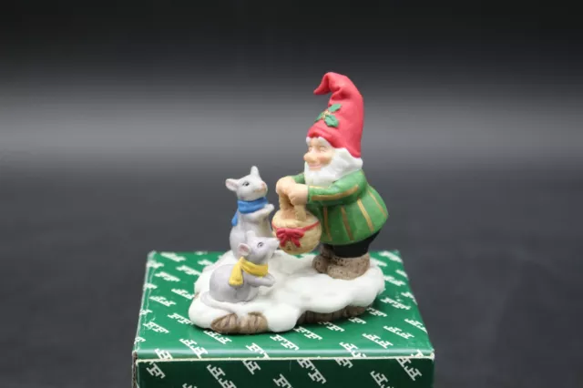 Fitz and Floyd Holiday Hamlet - Christmas Treats - Enchanted Forest - 19/735