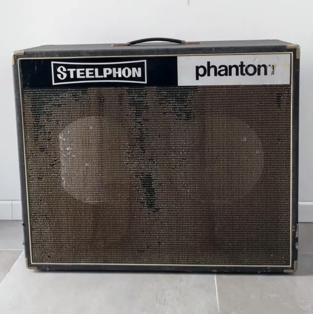 Steelphon Phantom Cassa Acustica Per Strumenti, Anni'70,2 Altoparlanti  Irel 12" 2