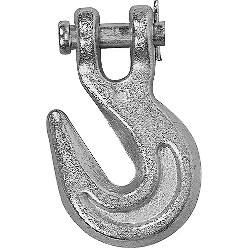 (2) Cooper Campbell Chain 3900 Lbs. Zinc Plated Clevis Grab Hook 5/16 in. - USA