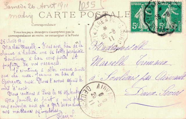 Cpa/Dep 95/Eaubonne Château Dumont 2