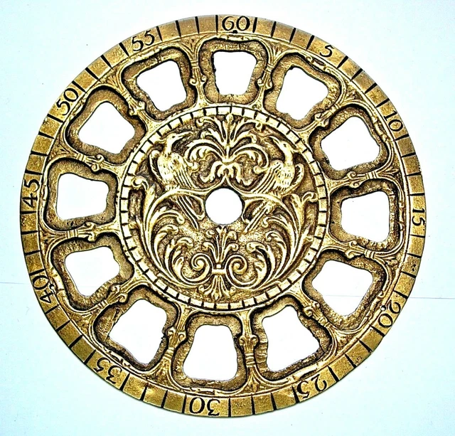 Cadran Annulaire Pour Pendule/horloge – Diamètre 64-101 Mm, Occasion