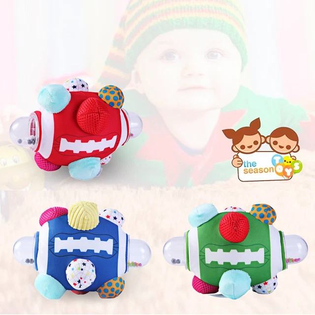 The Season Toys Football Bumpy Ball for Baby Cognitive Developmental, Baby Bo...