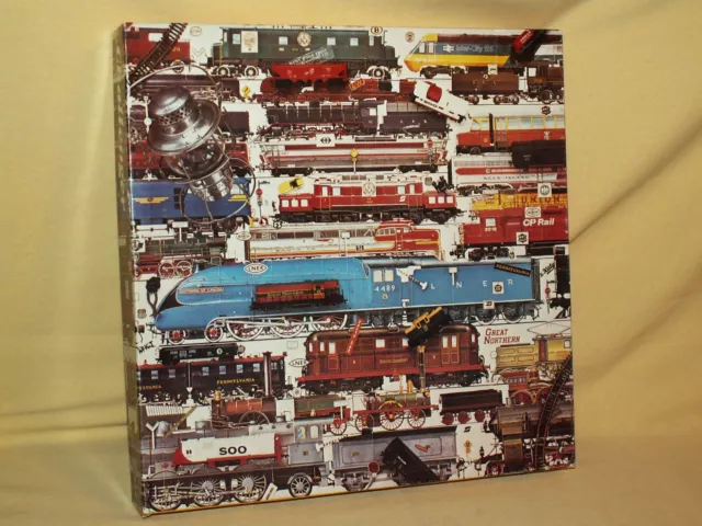 Train Puzzle All Aboard Challenger 600+ Pc Cars Complete P120 Great Northern.