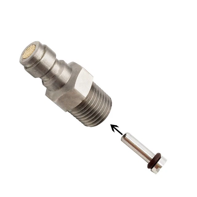 Paintball PCP Gonflable Cylindre Connecteur 8MM Mâle Filetage M10 1.0 Filetage