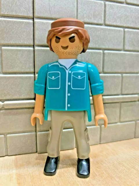 PLAYMOBIL Personnage Homme Gangster Hippie Biker 7 - pour CUSTOM RARE VINTAGE