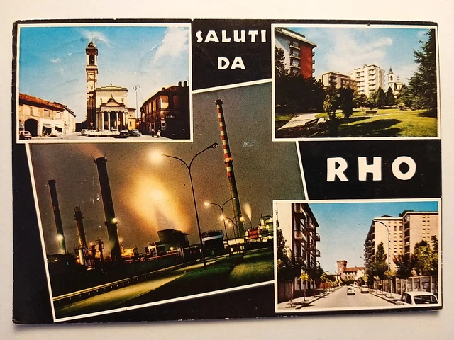 Saluti da Rho (Milano). Vedutine.