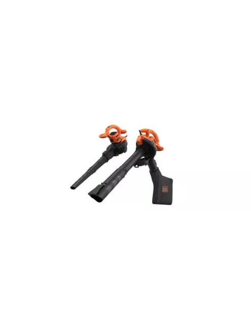 Aspirador soplador triturador 2600W Black+Decker BEBLV260