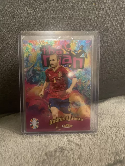 2023 TOPPS FINEST ROAD TO UEFA EURO 2024 The Man Andres Iniesta