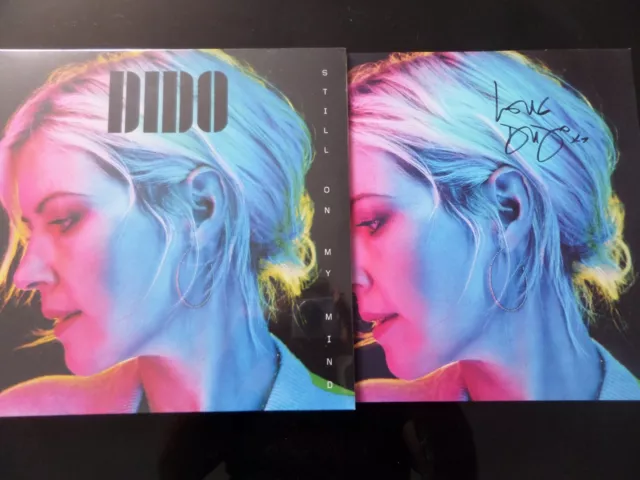 Dido  -  Still On My Mind  Blue   Vinyl  Lp   With Signed Card