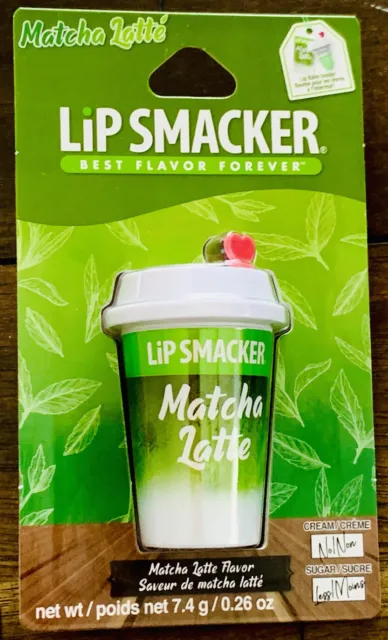 Matcha Latte Tea Lip Smacker Lip Balm Best Flavor Forever 7.4g Ships FAST!
