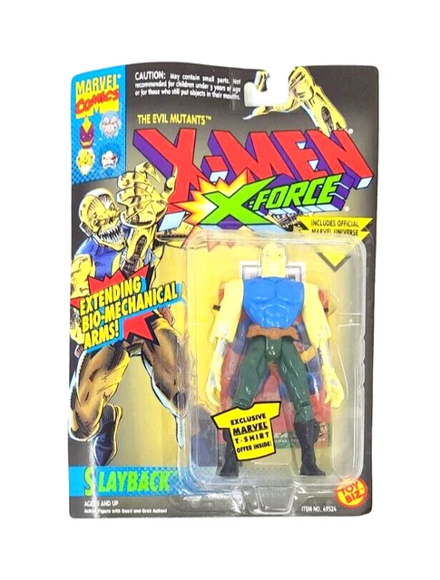 SLAYBACK Action Figure X-Men Evil Mutants X-Force Marvel Toy Biz 1994