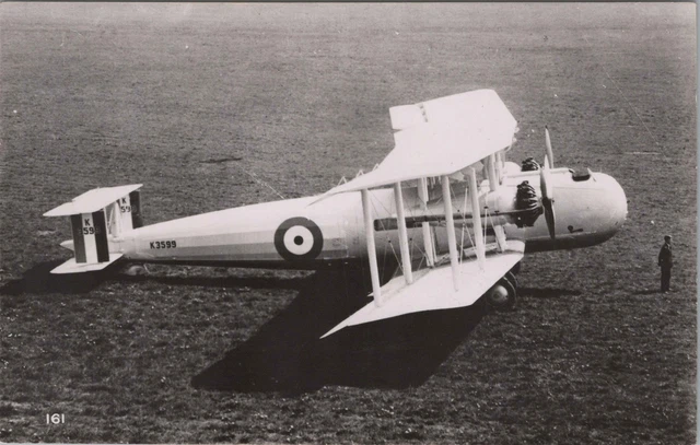 Vickers Valentia K3599 Vintage Photo Raf Royal Air Force